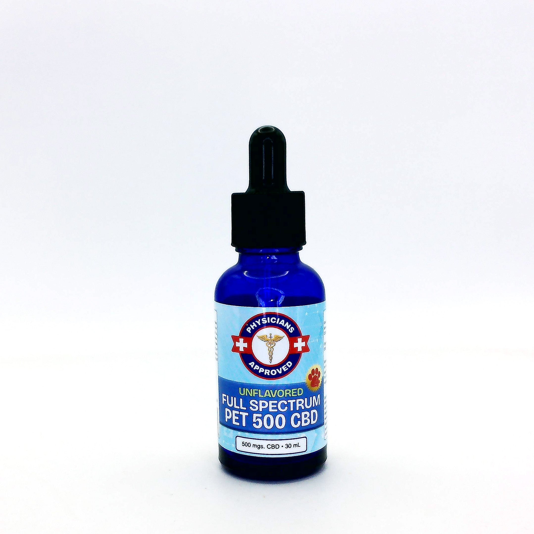 PET CBD 500 mg — Unflavored — 30 mL