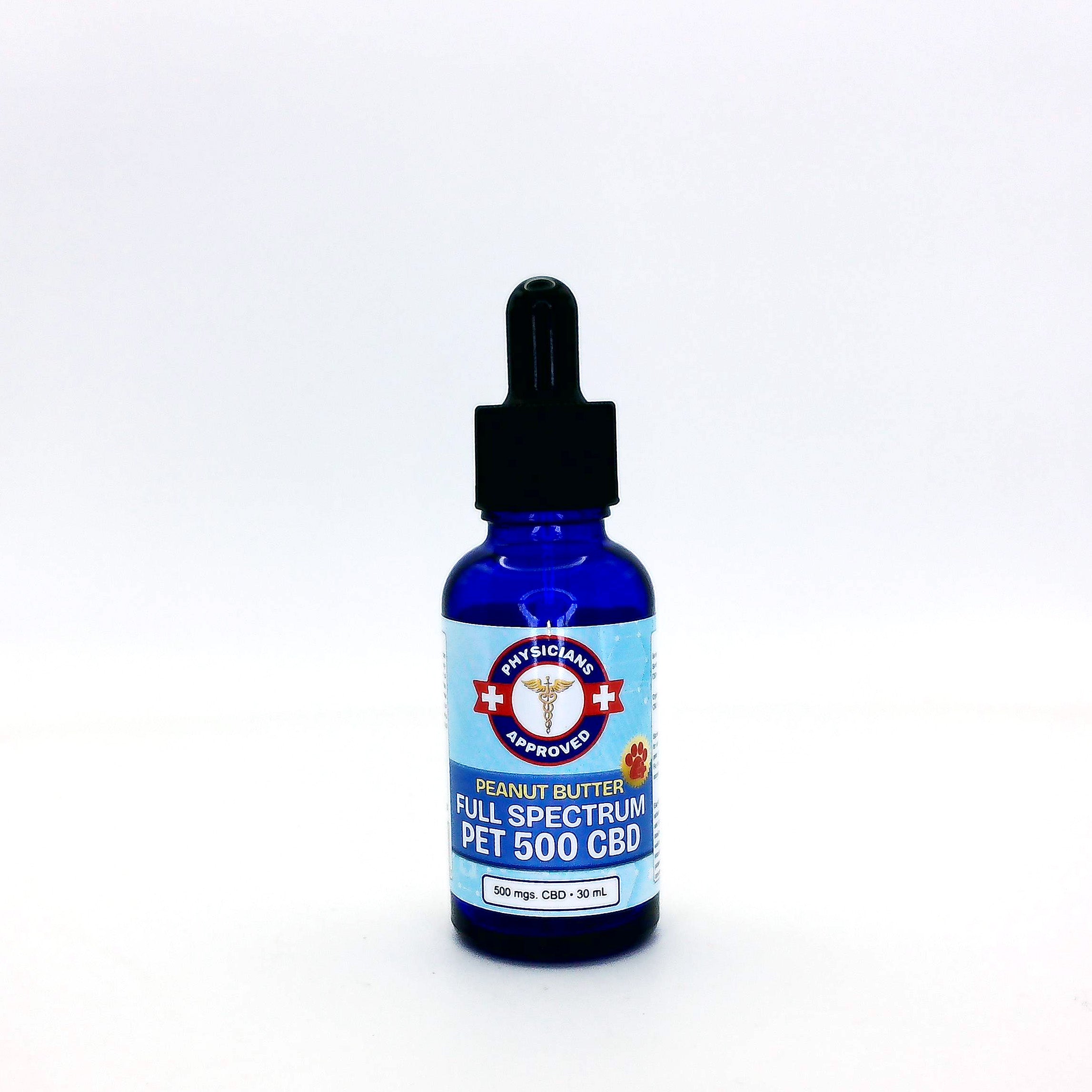 PET CBD 500 mg — Peanut Butter Flavor — 30 mL